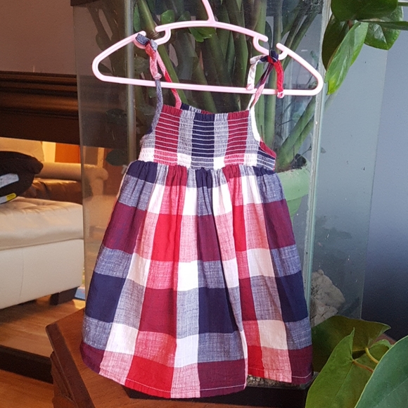 Plaid summer dress - Picture 1 of 4